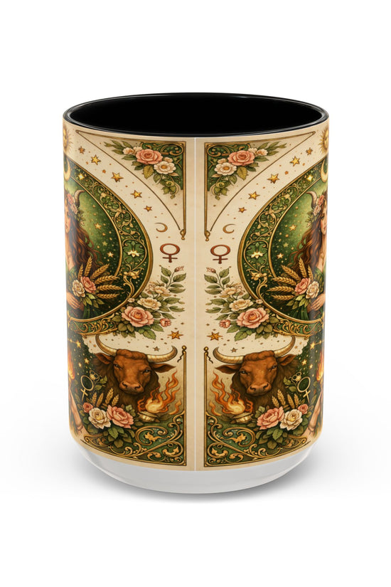 Celestial Taurus Coffee Mug (11/15oz) by Grace Canvas Shop