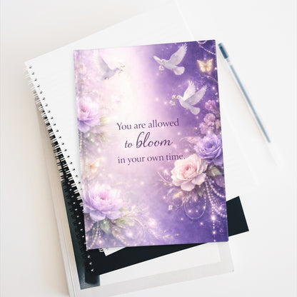 Bloom Inspirational Hardcover Ruled Journal