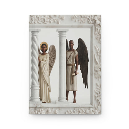 Angel PIllars 5 Hardcover Journal Ethereal Column Frame Notebook for Prayer, Reflection, & Daily Writing