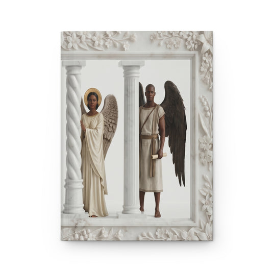 Angel PIllars 5 Hardcover Journal Ethereal Column Frame Notebook for Prayer, Reflection, & Daily Writing