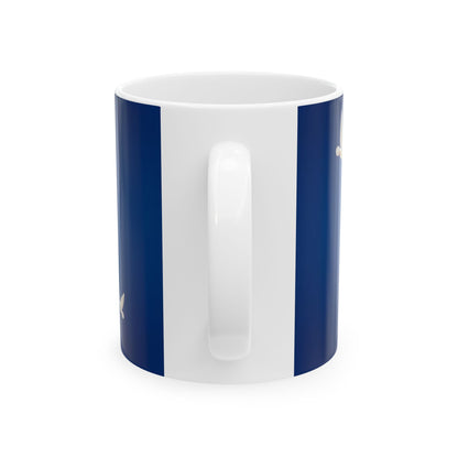 Faith Ceramic Inspirational Blue Coffee Cup (11oz & 15oz)