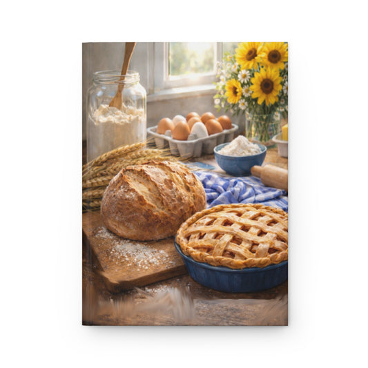 Baking Journal Hardcover Notebook by Grace Canvas Shop