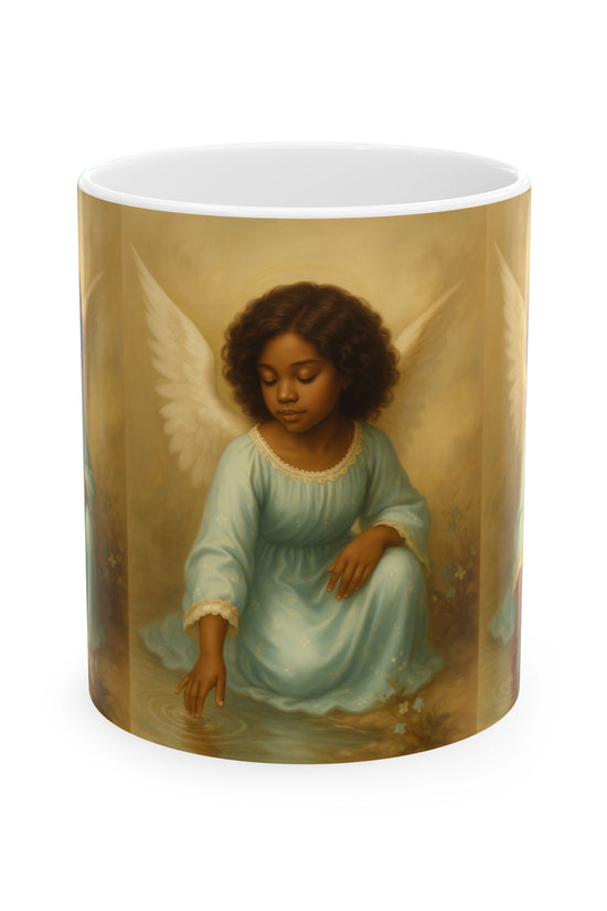 Serenity Angel Ceramic Mug (11oz/15oz) by Grace Canvas.shop