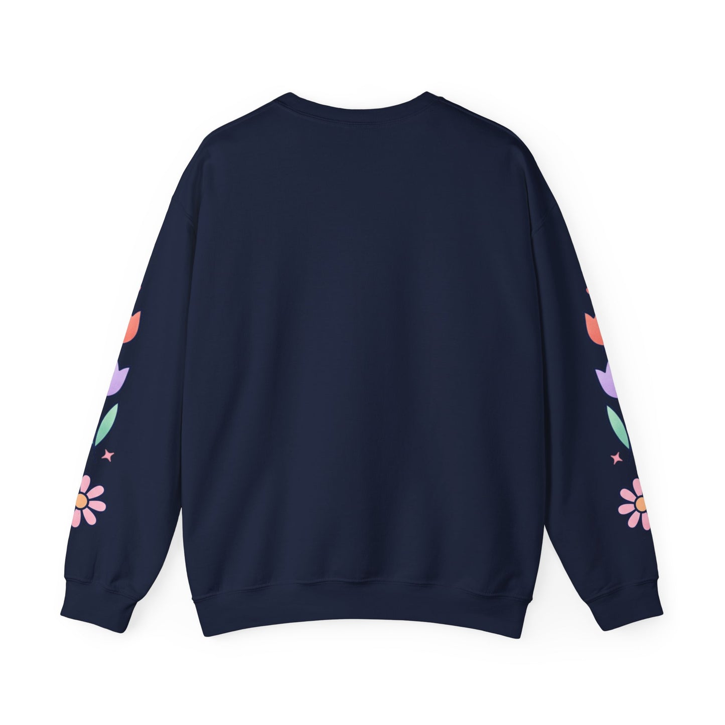 Held & Hopeful in Jesus Sweatshirt | Colorful Pastel Christian Encouragement