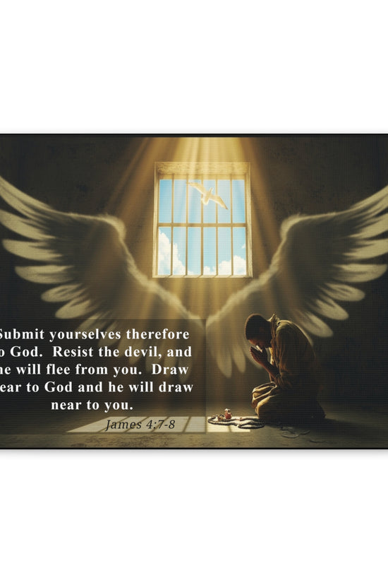 Canvas Wall Art Inspirational Prayer Print by Grace Canvas