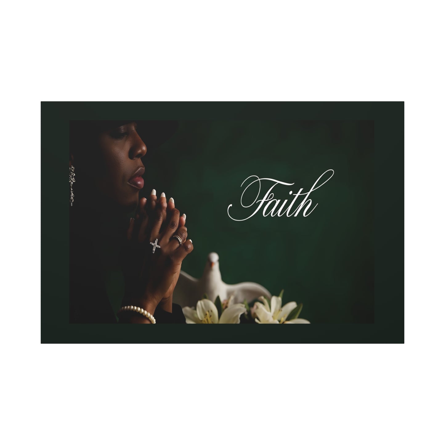 Faith 34 Women's Inspiration Canvas Wall Art by Grace Canvas