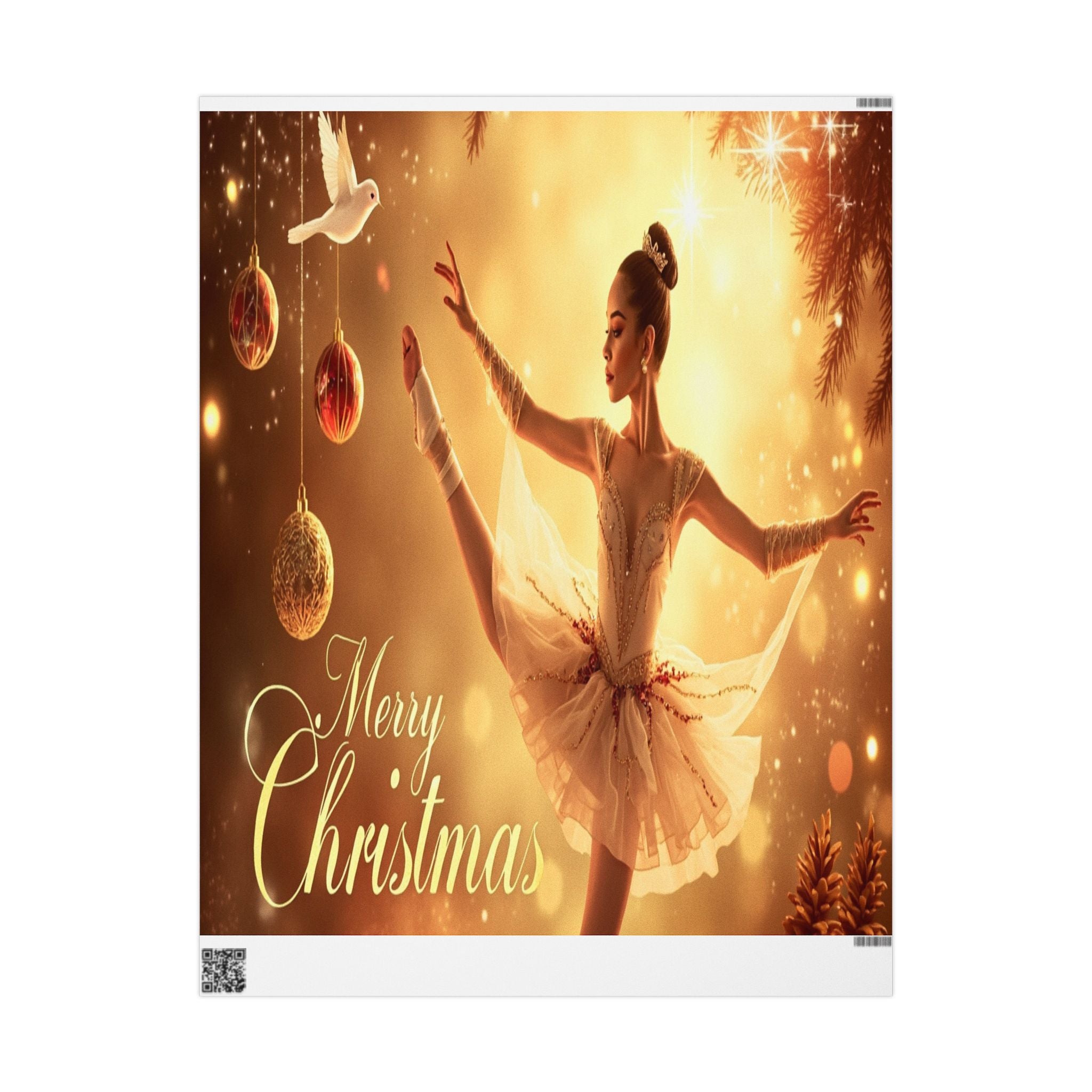 Ballerina1 Christmas Wrapping Paper