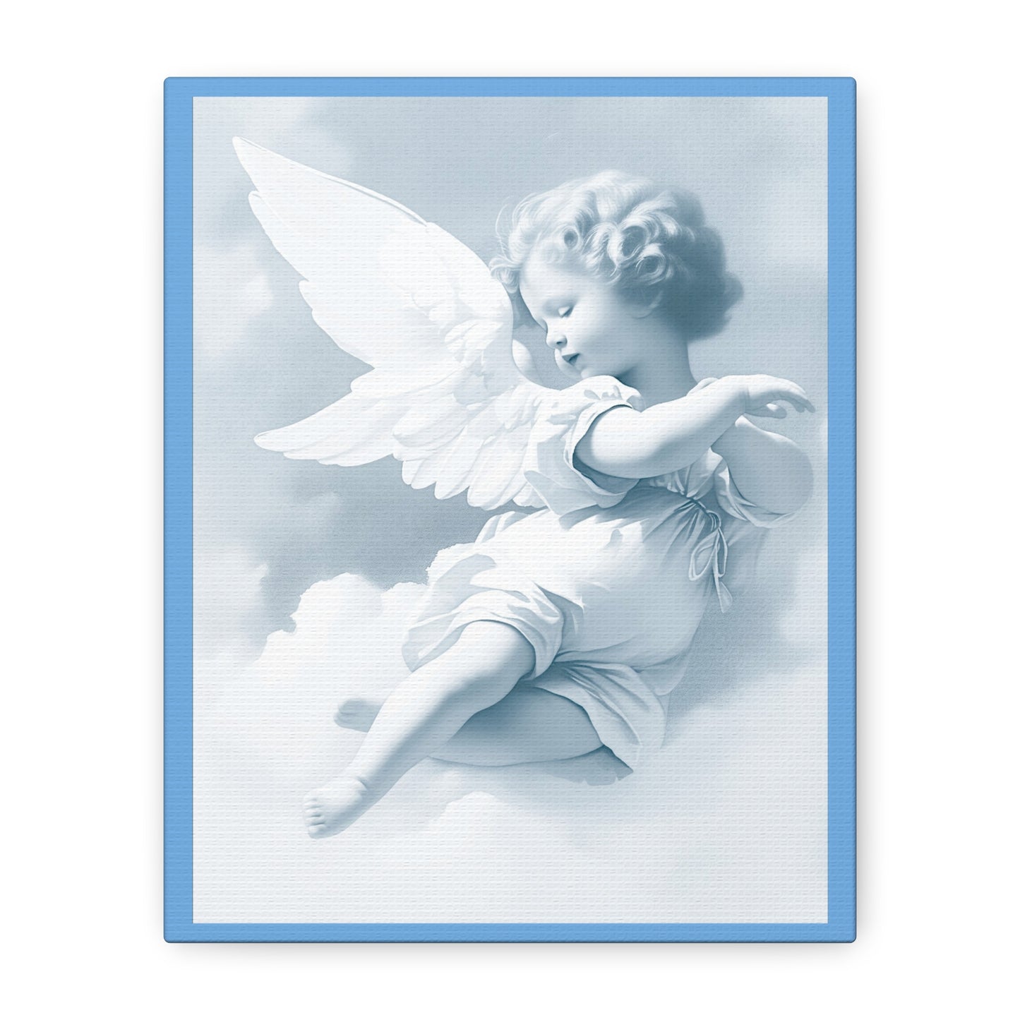 Baroque Angel Cherub Wall Canvas