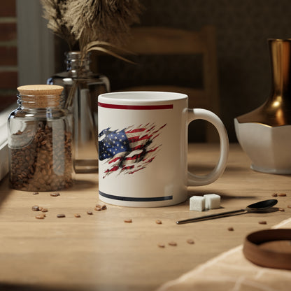 20oz American Flag Eagle Jumbo Mug Patriotic Coffee Cup