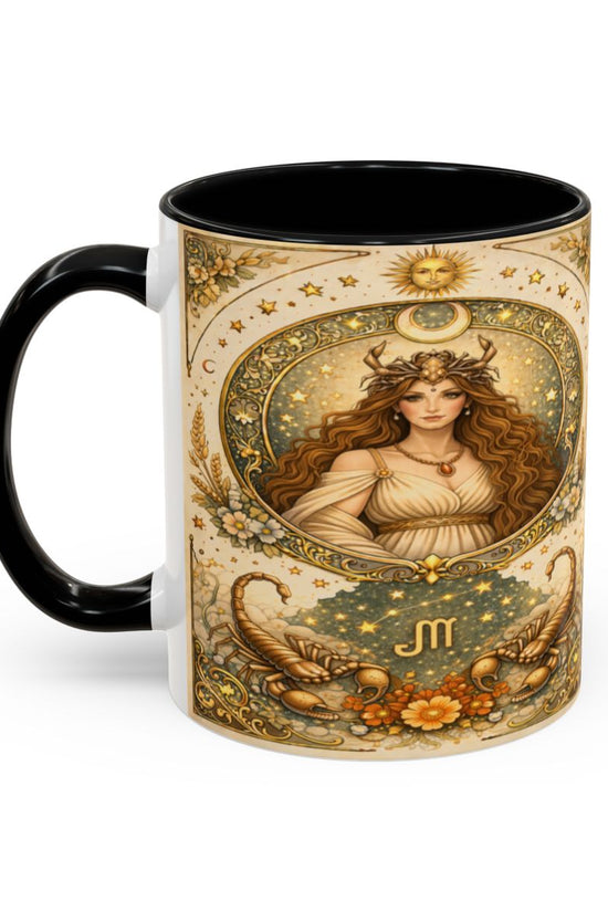 Celestial Scorpio Coffee Mug by Grace Canvas Shop