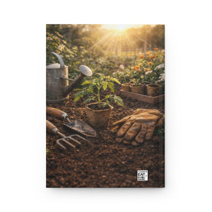 Romans 15:13 Inspirational Garden Hardcover Journal