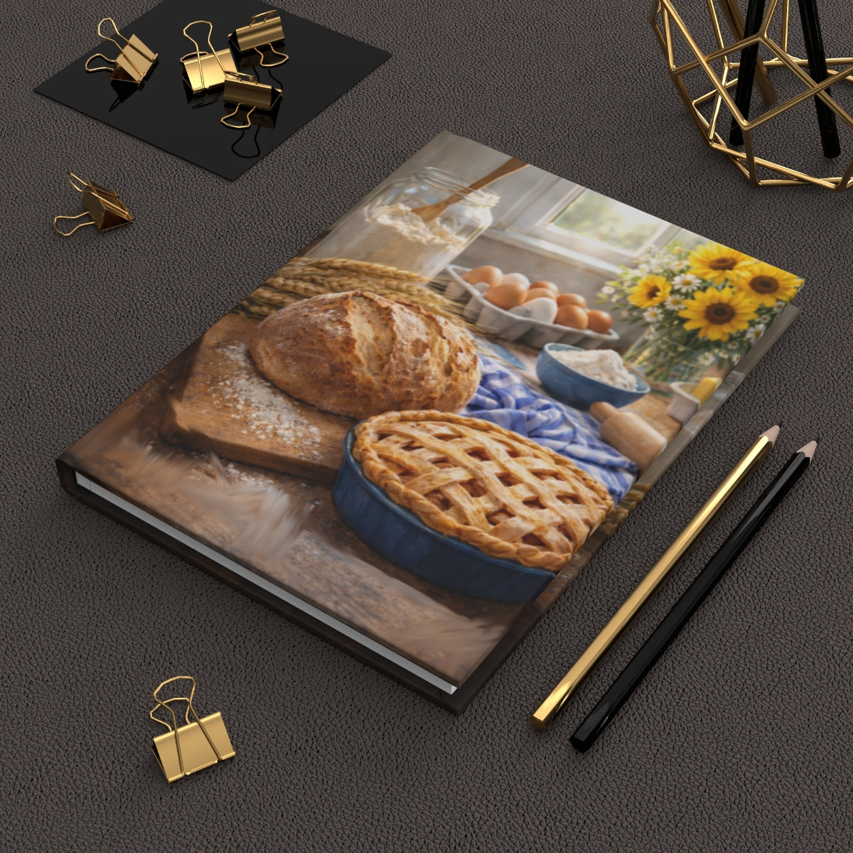 Baking Journal  Hardcover Notebook