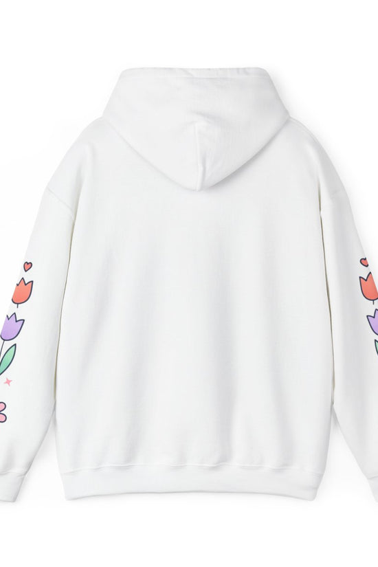 Held & Hopeful Hoodie | Christian encouragement, pastel groovy scripture