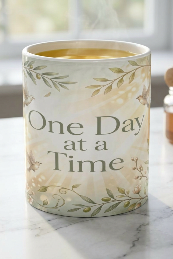 One Day at a Time Ceramic Mug (11oz, 15oz)