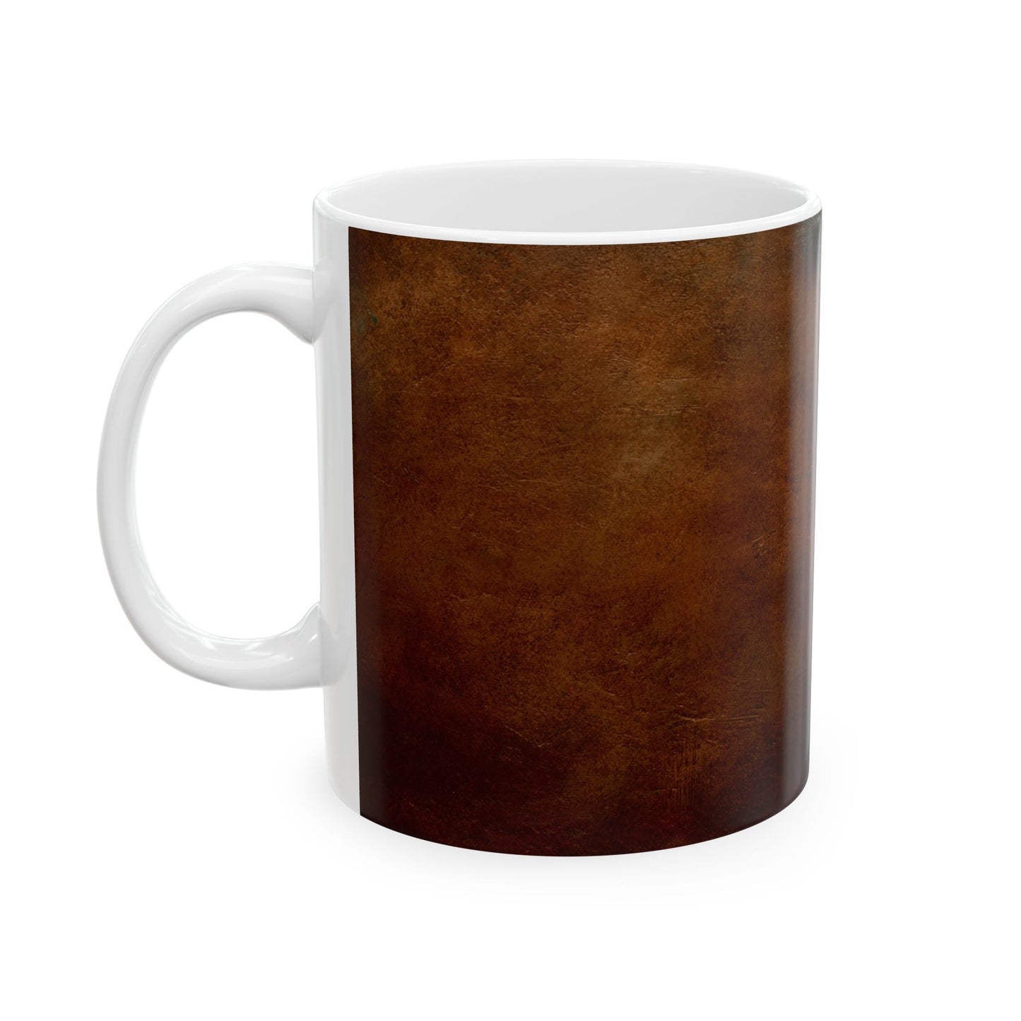 Western Mug — Rustic Holiday Ceramic Coffee Cup (11oz/15oz)