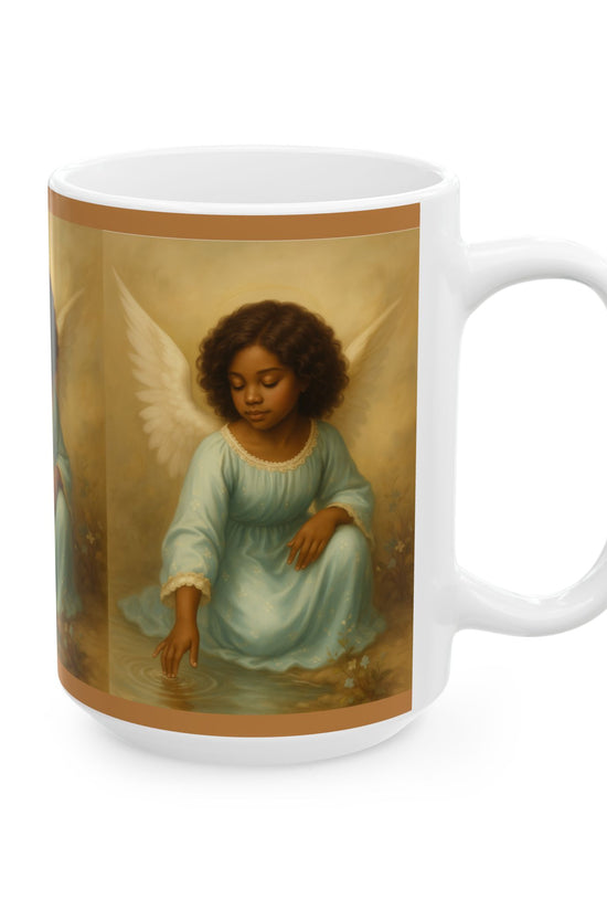 Serenity Angel Ceramic Mug (11oz/15oz) by Grace Canvas.shop