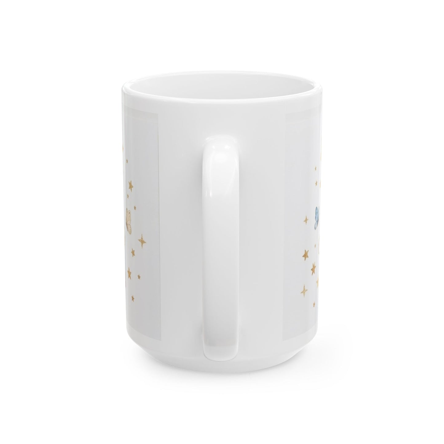 Baby Blessings Ceramic Mug — "Prayer Changes Everything" with Cute Woodland Animals (11oz, 15oz)