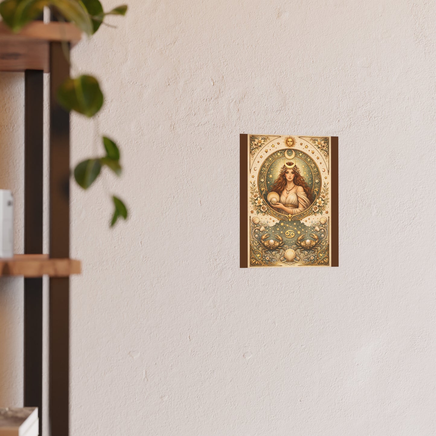 Cancer Zodiac Art Poster — Astrology Print