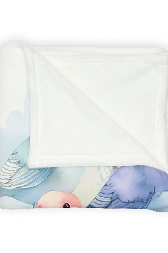 Pastel Bird Floral Blanket - Soft Polyester Throw by Grace Canvas Shop
