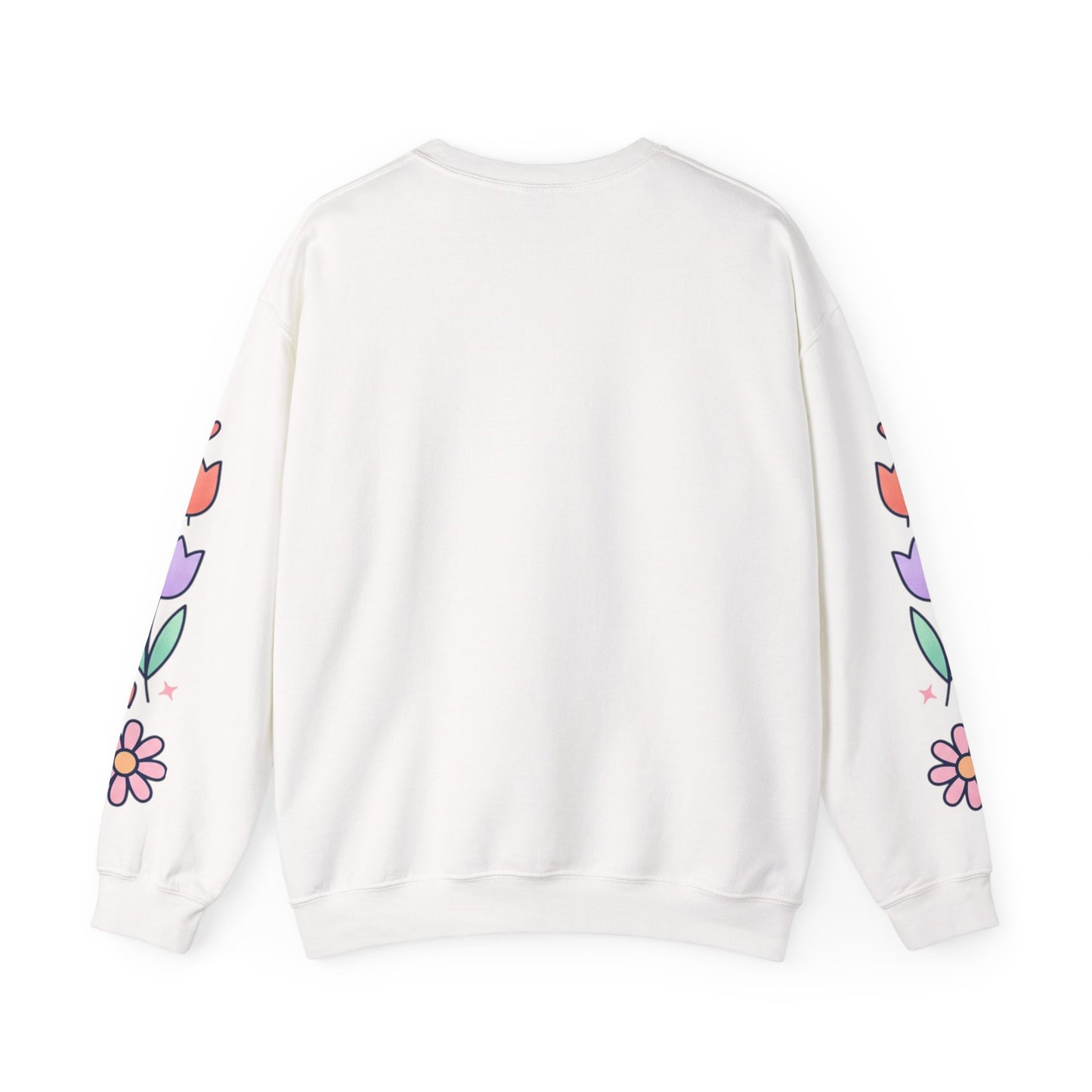 Held & Hopeful in Jesus Sweatshirt | Colorful Pastel Christian Encouragement