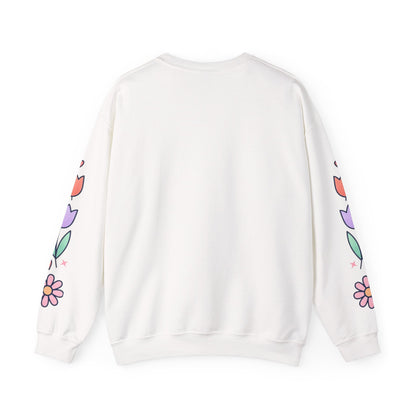 Held & Hopeful in Jesus Sweatshirt | Colorful Pastel Christian Encouragement