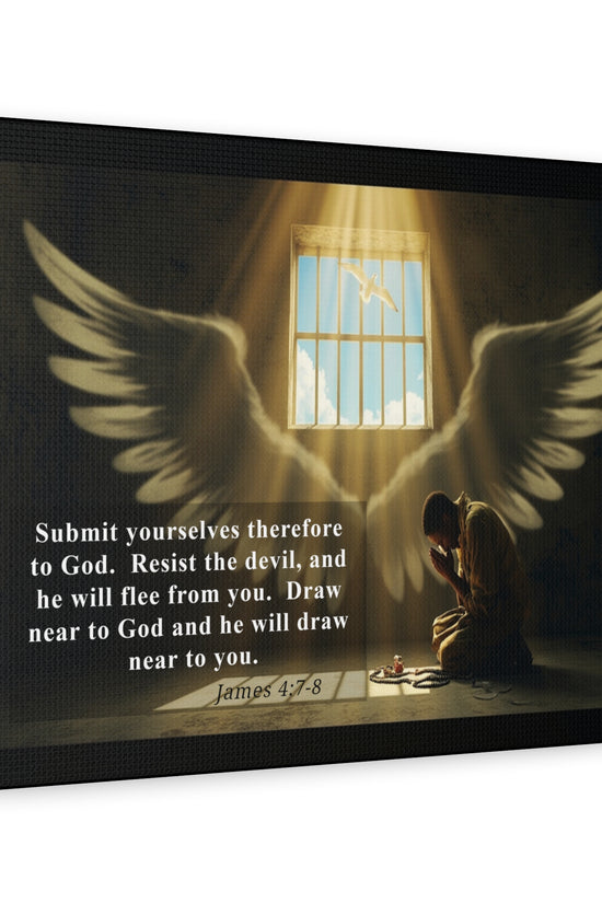 Canvas Wall Art Inspirational Prayer Print by Grace Canvas