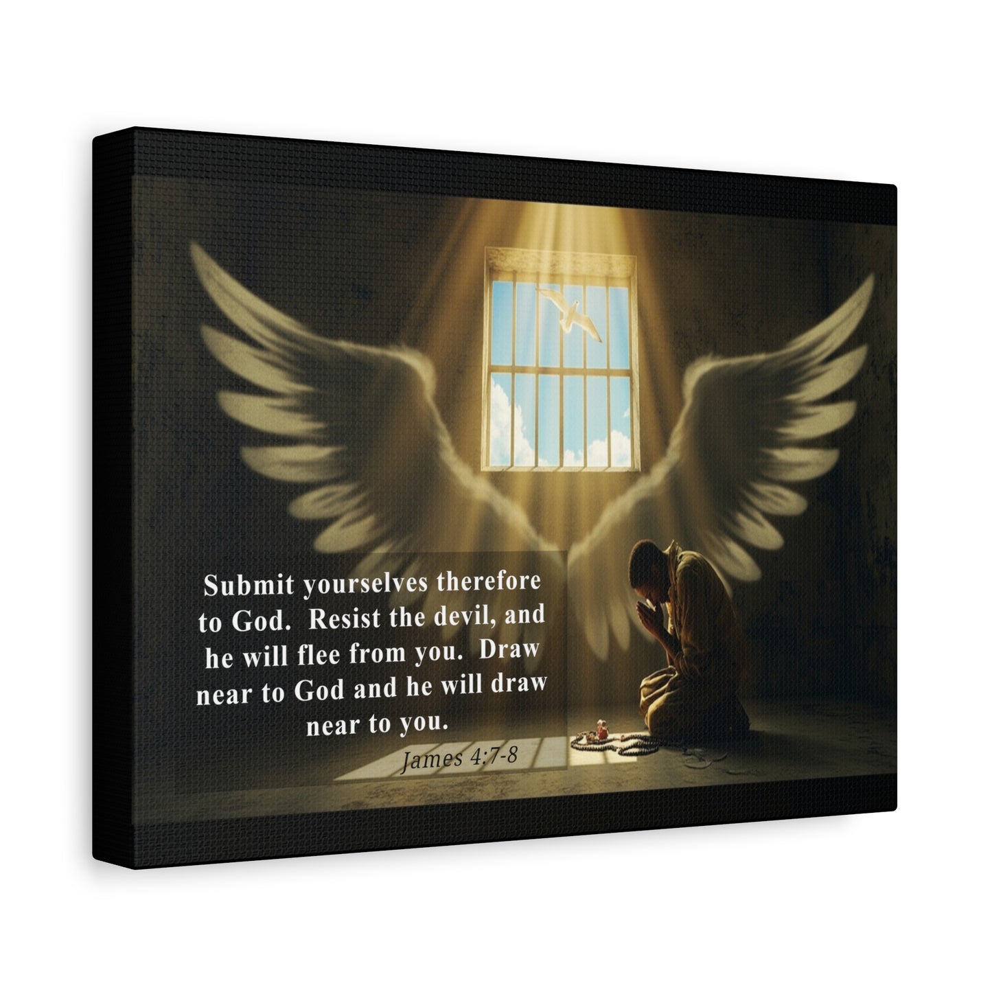 Canvas Wall Art Inspirational Prayer Print