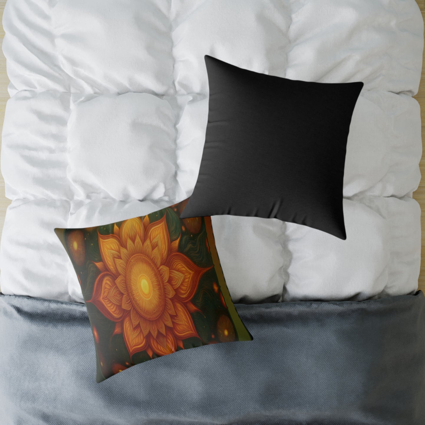 Bohemian Sun Square Pillow