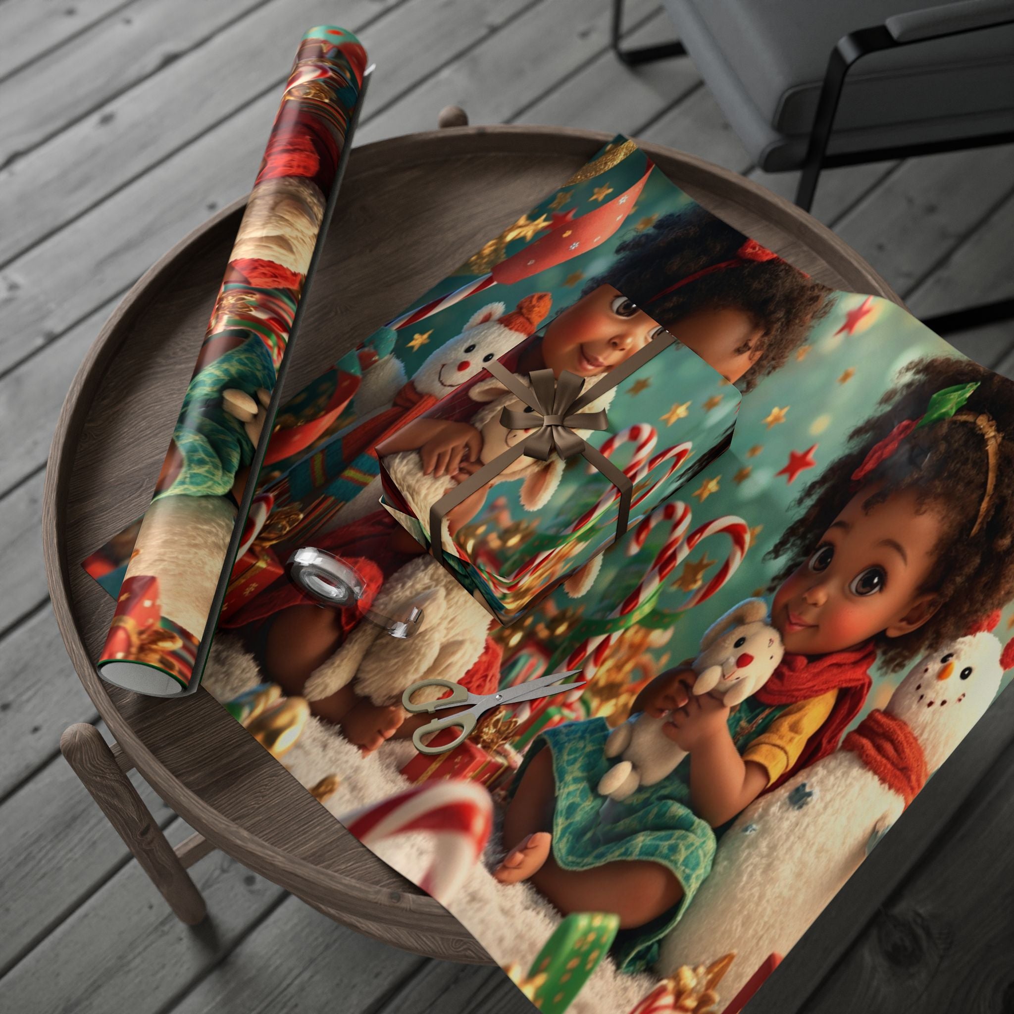 Best Friends Festive Christmas Gift Wrap