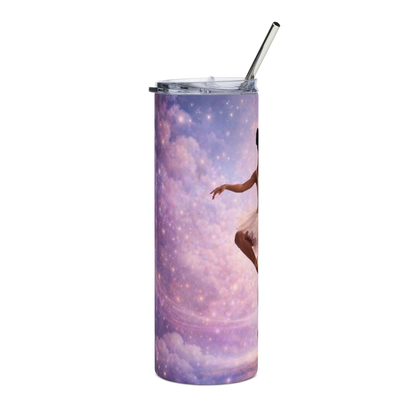 Ballet Dancer 20oz Stainless Steel Tumbler by Grace Canvas Shop