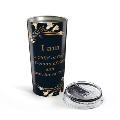 20oz Woman of Faith Tumbler Stainless Travel Cup