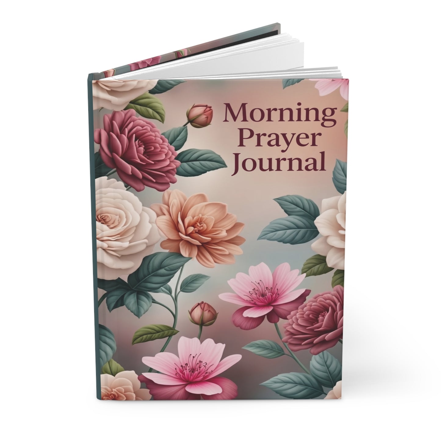 Morning Prayer Journal — Floral Hardcover Devotional Notebook