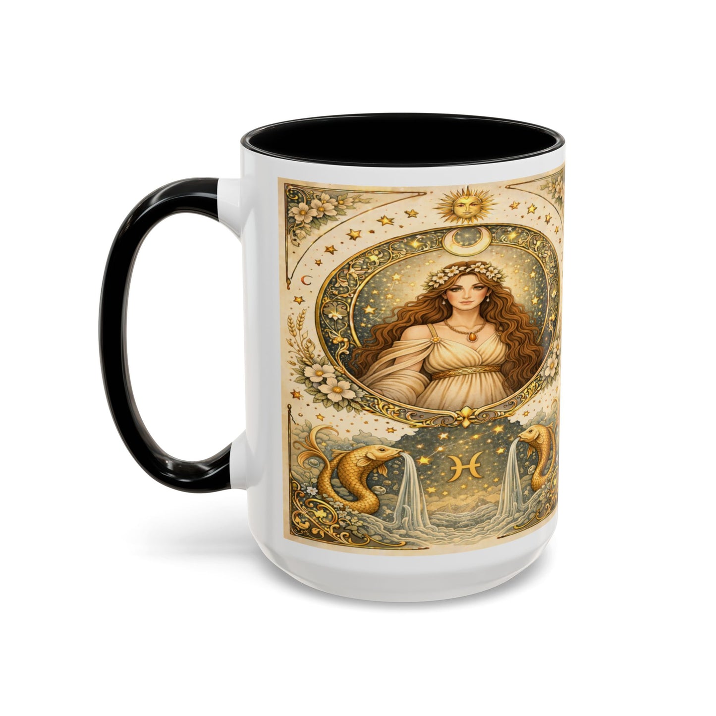 Celestrial Pisces Zodiac Coffee Mug