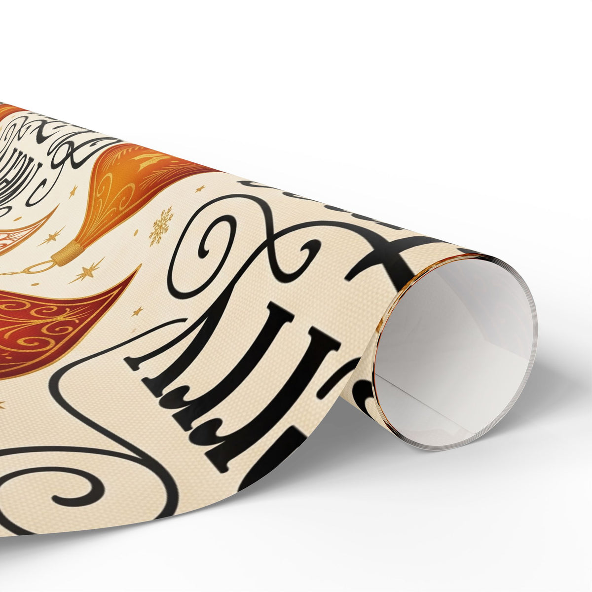 Vintage Ornament Christmas Wrapping Paper