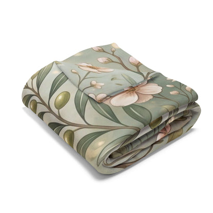 One Day at a Time Fleece Blanket  for Comfort & Recovery