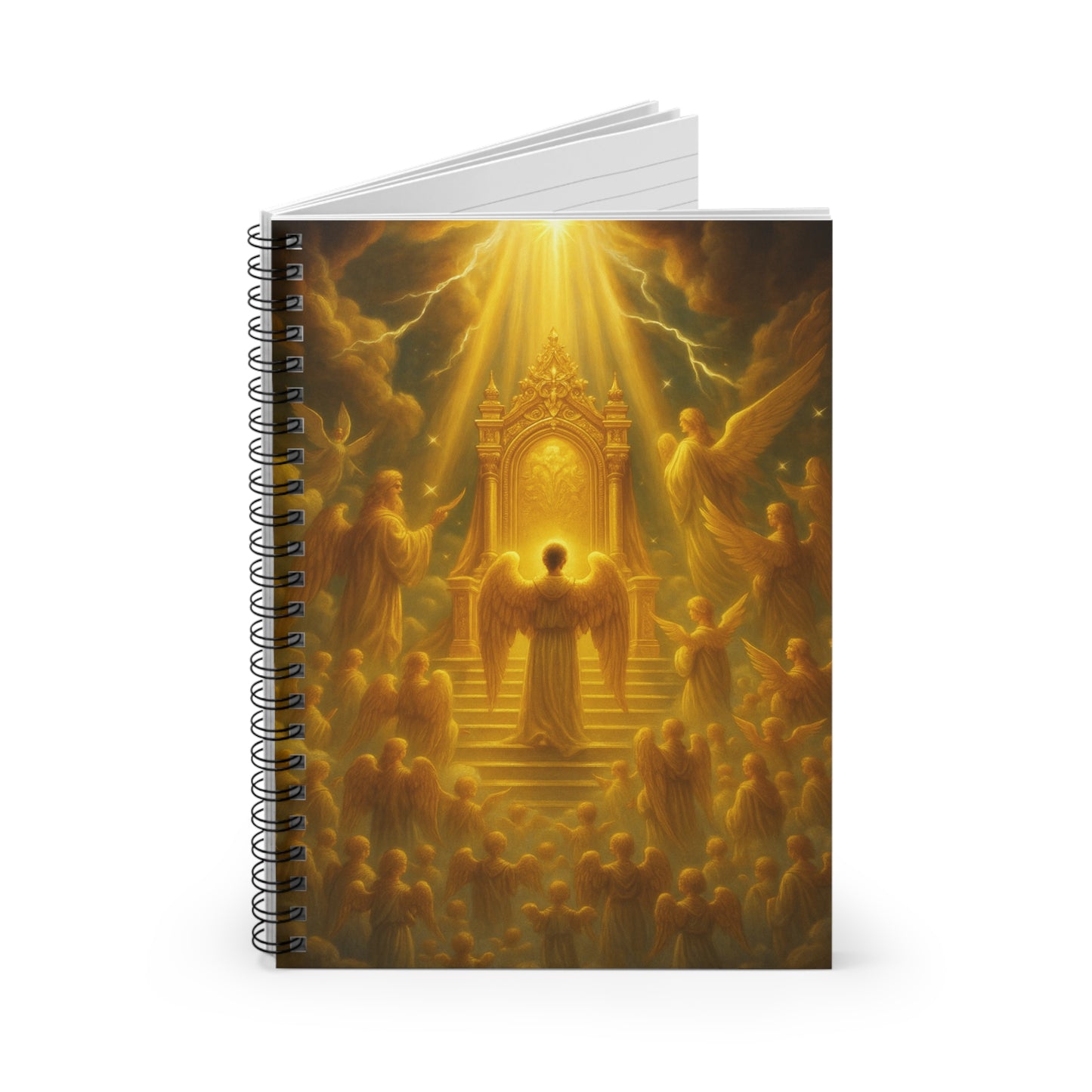Angels Spiral Notebook (Ruled)