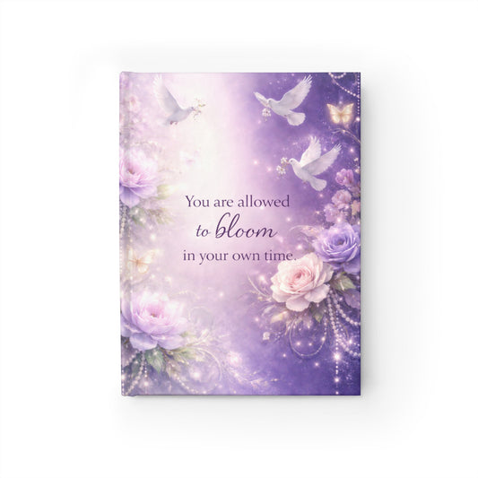 Bloom Inspirational Hardcover Ruled Journal