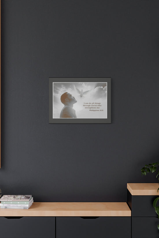 I Can Do All Things Through Christ Phillipians 4:13 Verse Wall Art by Grace Canvas