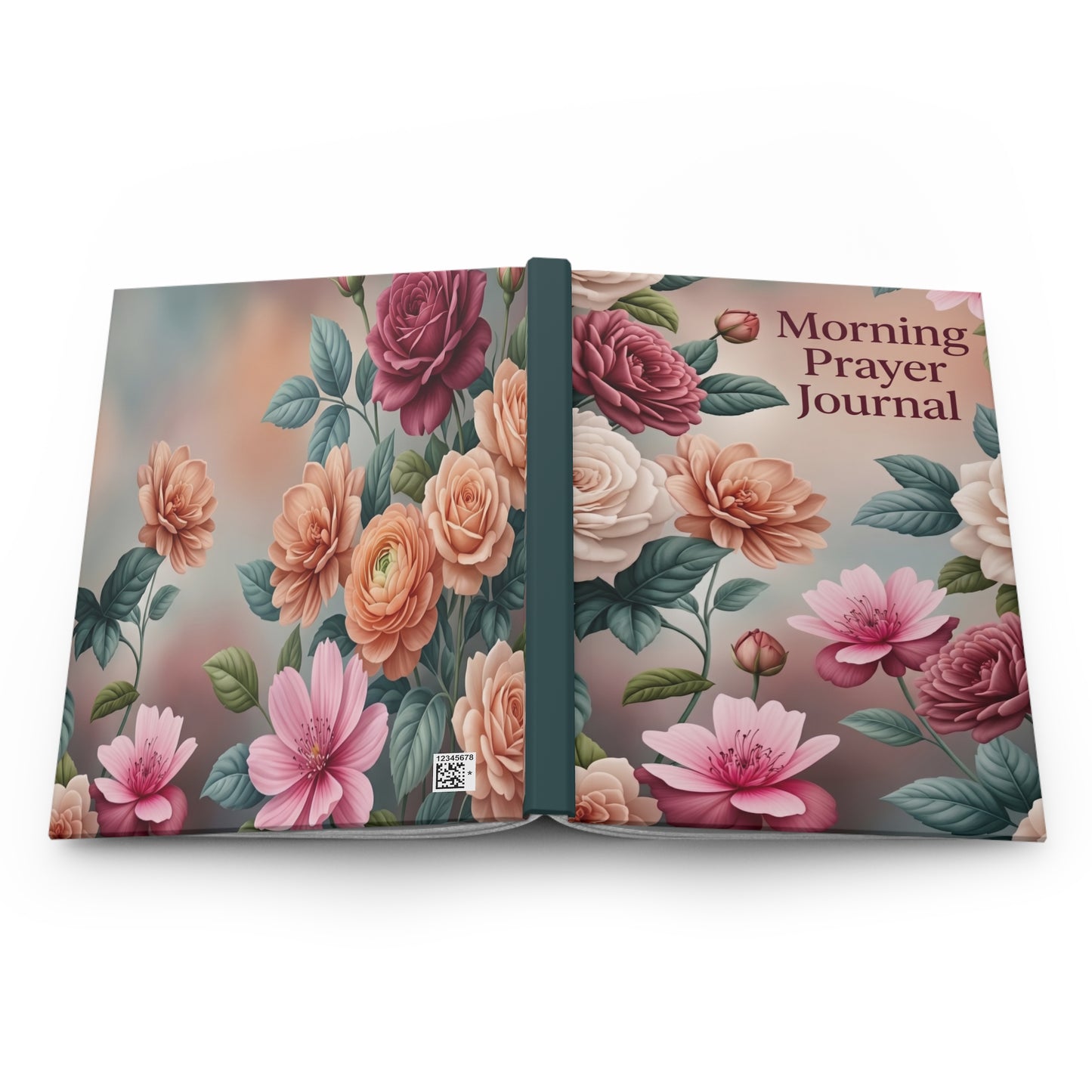 Morning Prayer Journal — Floral Hardcover Devotional Notebook
