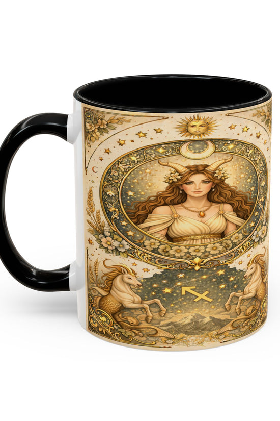 Celestial Capricorn Coffee Mug by Grace Canvas Shop