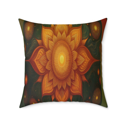Bohemian Sun Square Pillow