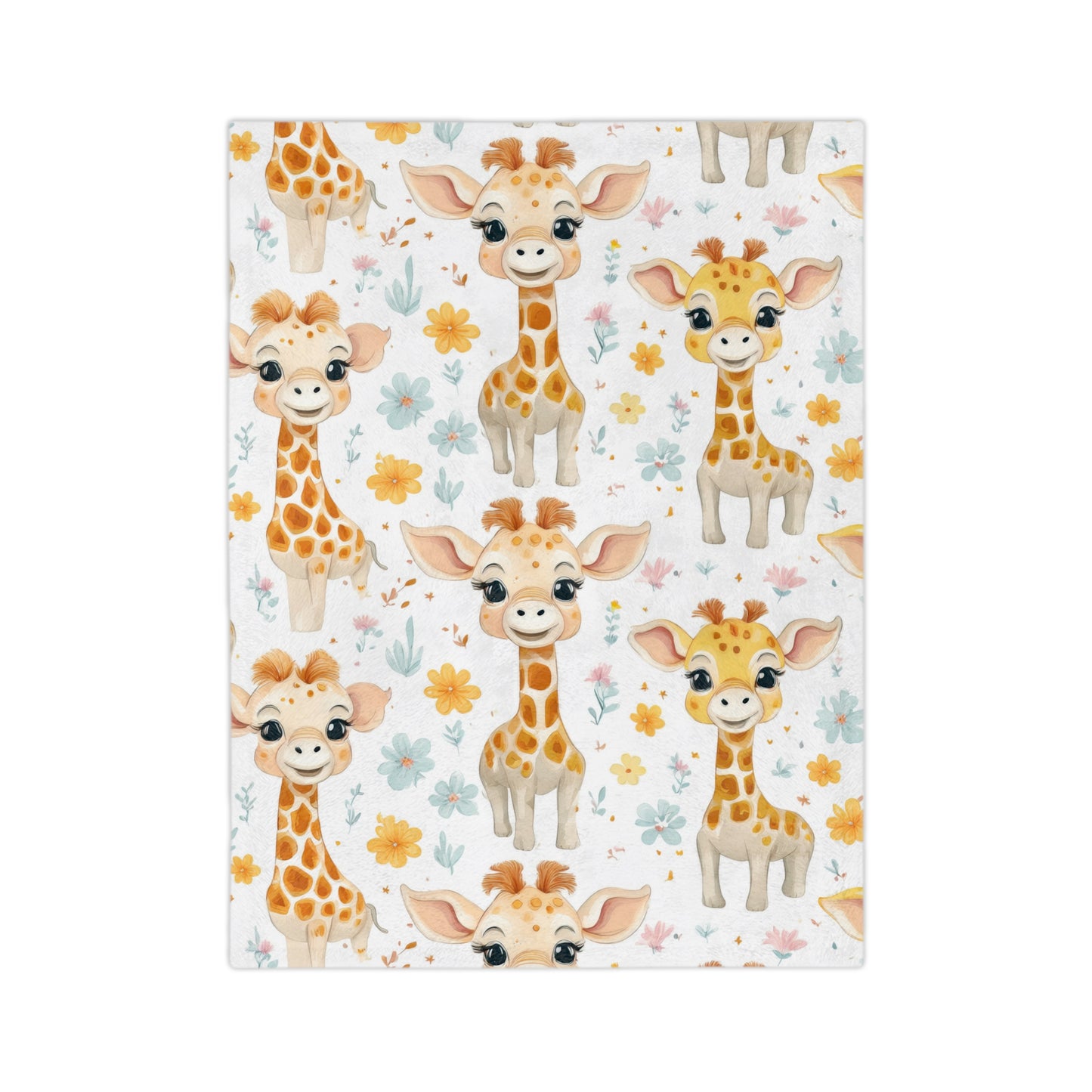 Giraffe Baby Blanket