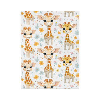 Giraffe Baby Blanket