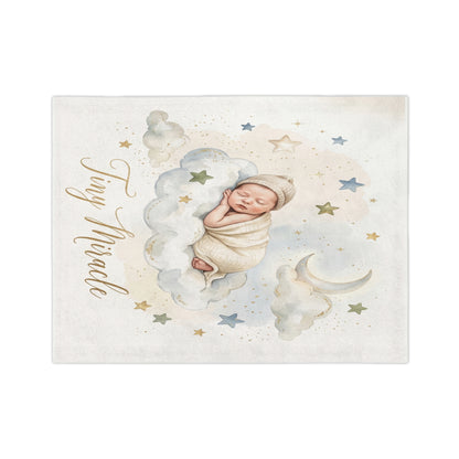 Tiny Miracle Microfiber Newborn Baby Throw