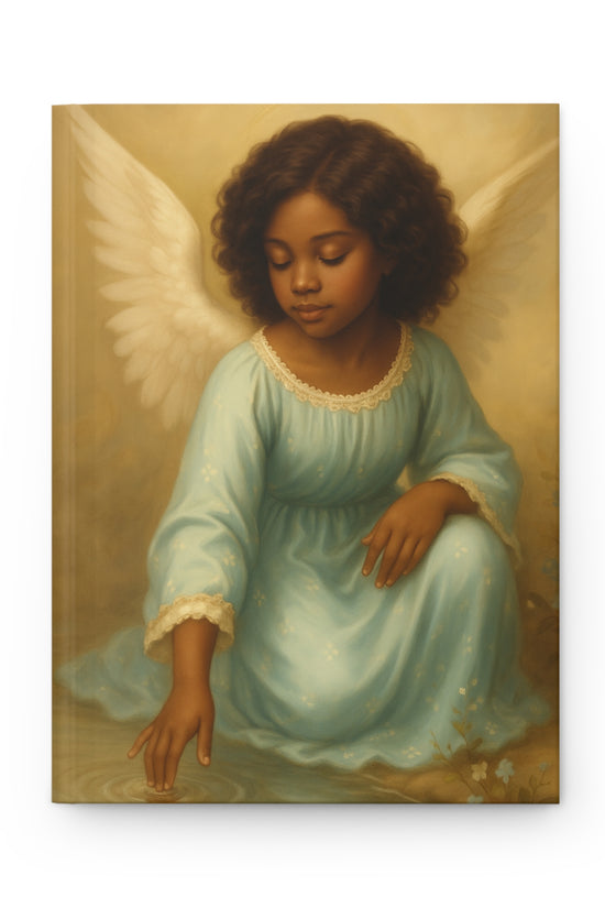 Angel Hardcover Personal Writing Journal by Grace Canvas.shop