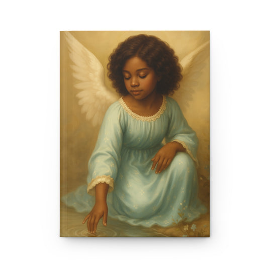 Angel Hardcover Personal Writing Journal by Grace Canvas.shop
