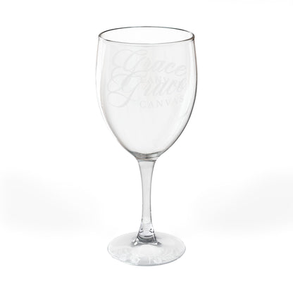 Engraved 10.5oz Wine Glass