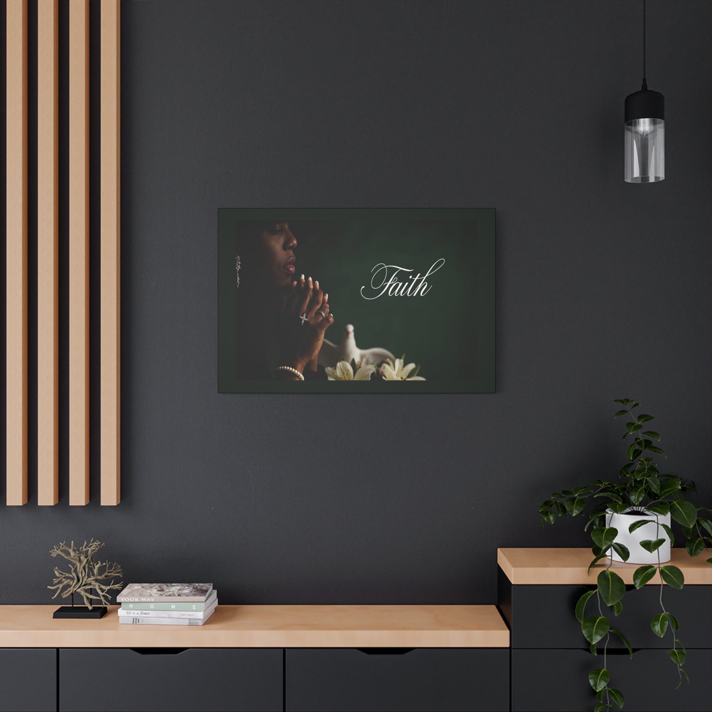 Faith 34 Women's Inspiration Canvas Wall Art by Grace Canvas