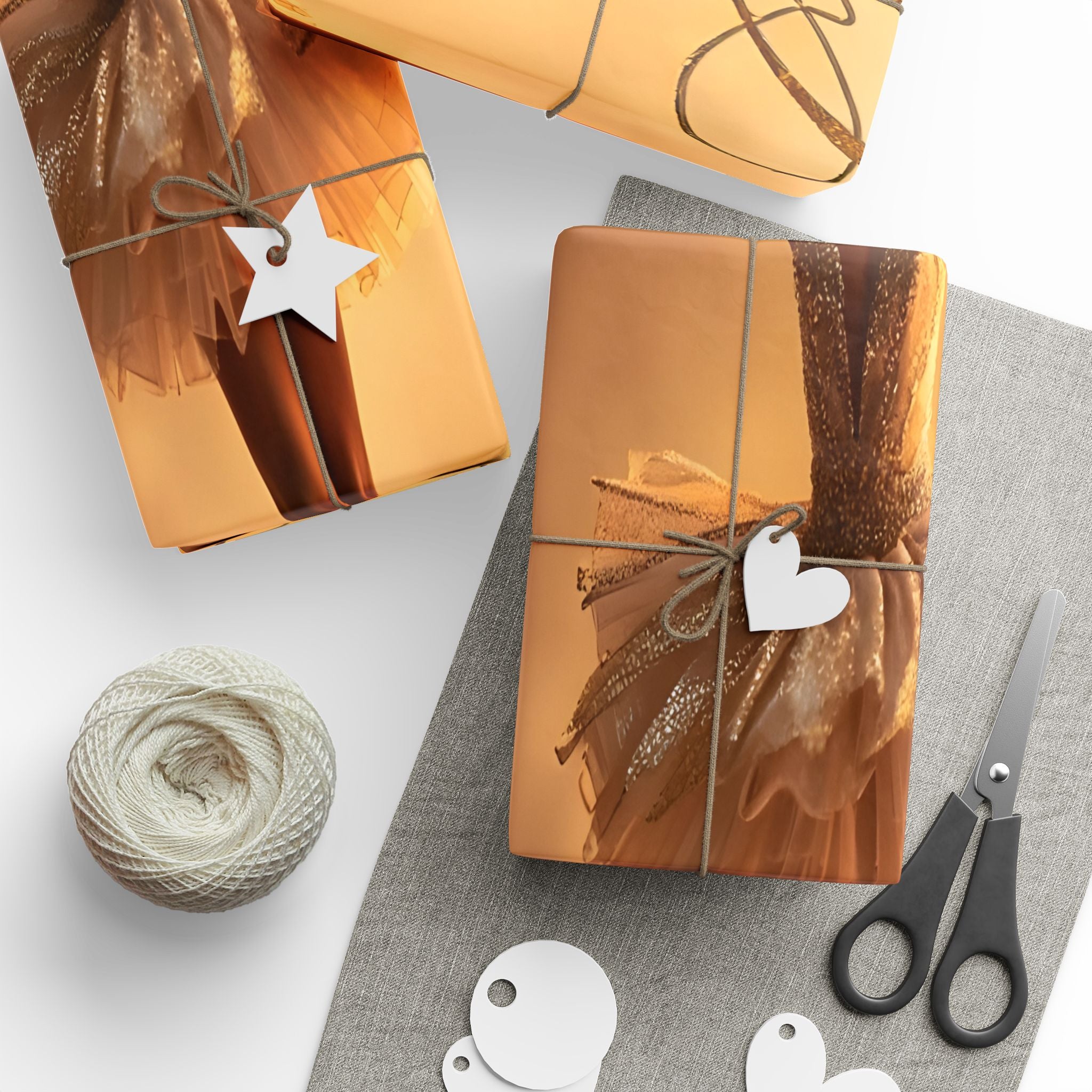 Ballerina 2 Elegant Seasonal Wrapping Paper