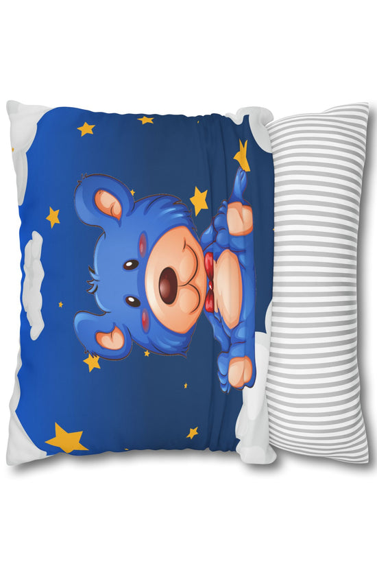 Teddy Bear Pillowcase — Available in 4 Sizes (pillowcase only) by Grace Canvas Shop